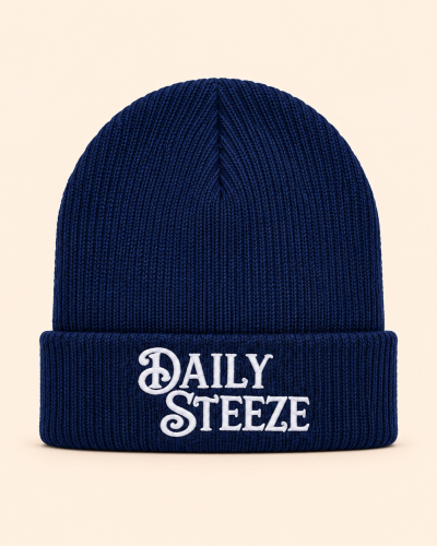 Daily Steeze Signature Ribbed Beanie