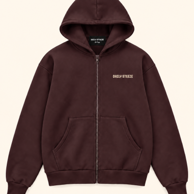 Daily Steeze Essential Zip Hoodie